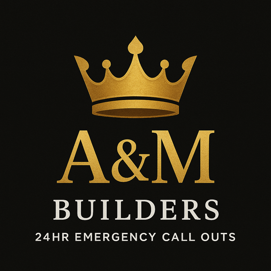 A&M Builders Logo - Professional Building Services in Brighton